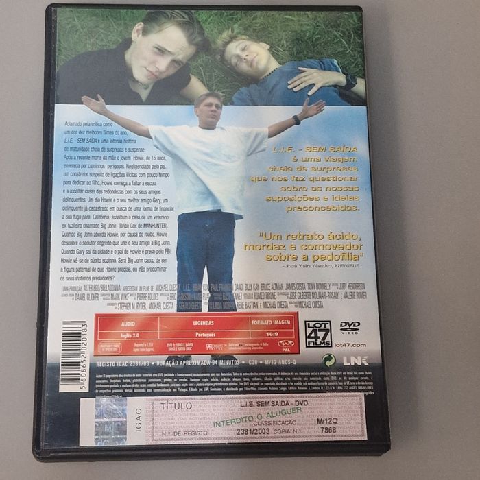 DVD L.I.E sem Saída