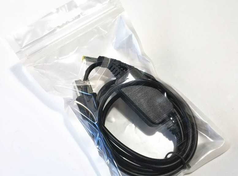 USB to DC 5,5*2,1 мм адаптер, кабель живлення роутера 5, 9, 12в