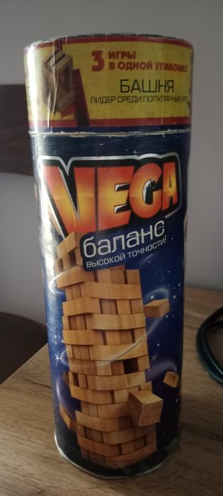 Дерев’яна іграшка Vega «Вежа»