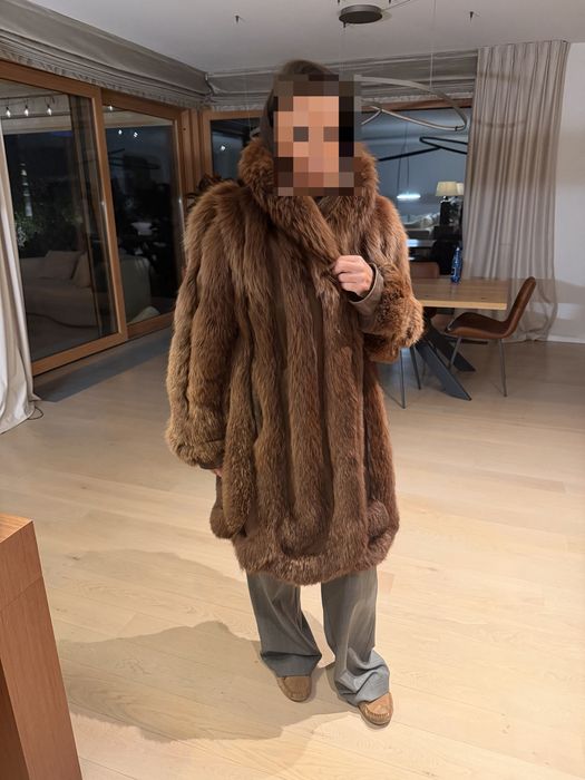 Piękne futro  z norek