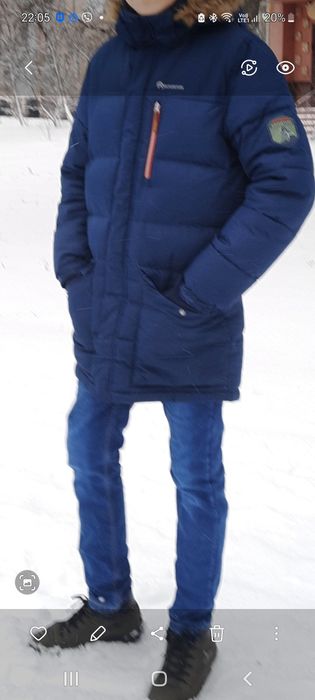 Зимова пухова куртка на хлопчика