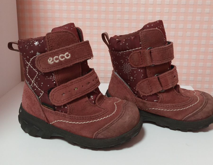 Зимние ботинки ЕККО на девочку