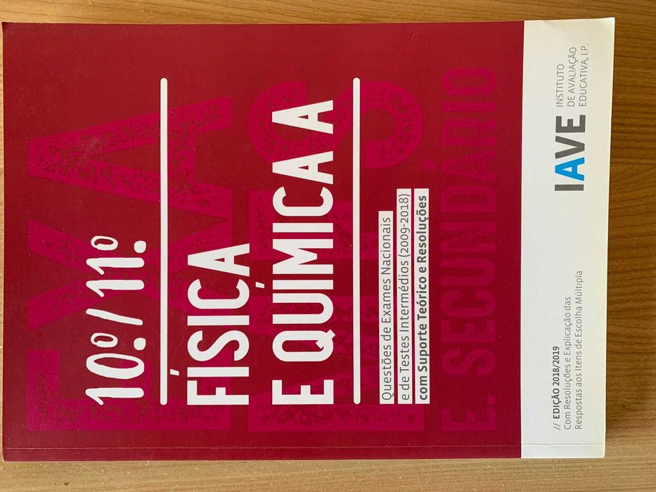 Livros IAVE FQ e BG (edição 2018/19)