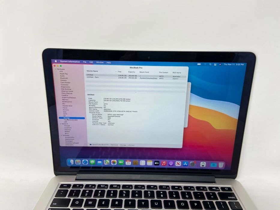 MacBook Pro Retina de 13 polegadas, final de 2014, 2,4 GHz, Core i5 de