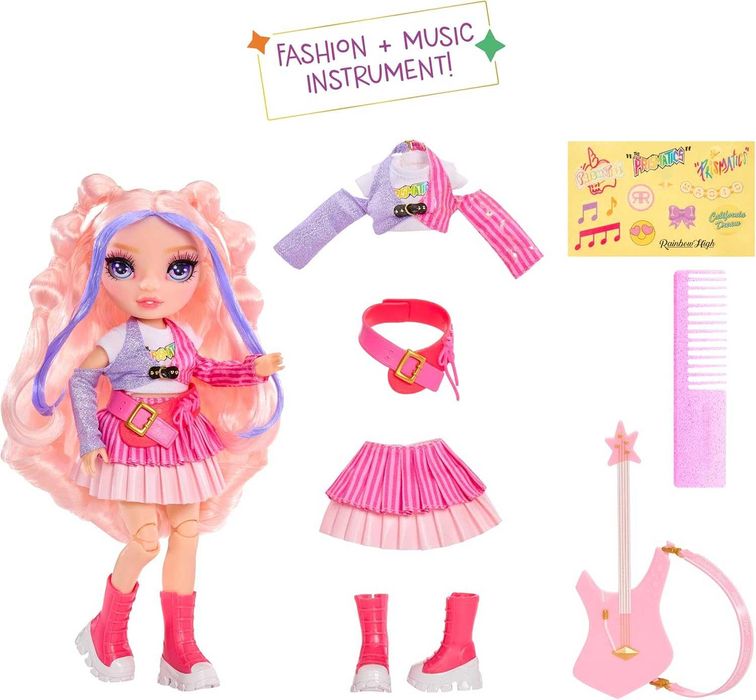 Rainbow High Jr Rock Bella Sunny Рейнбоу Хай Санні Белла лялька