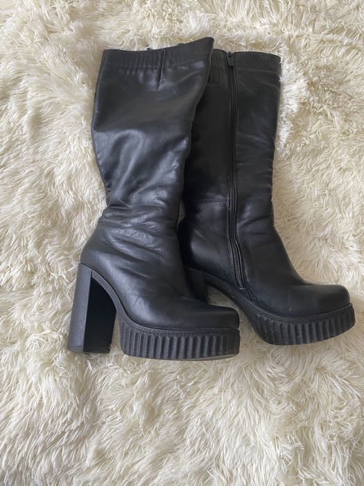 Сапоги на байке демисезонные