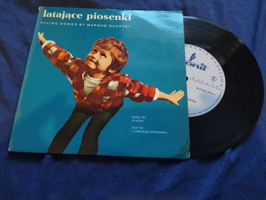 Płyta winylowa latające piosenki