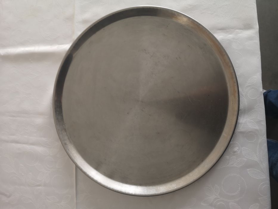 Bandeja de inox bar restaurante