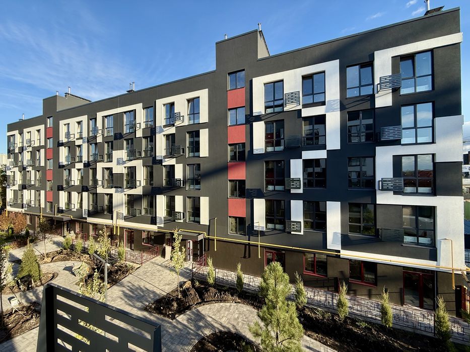 Готова 1К 33м2 у новому затишному ЖК "Рідний-3" поручь з метро Теремки