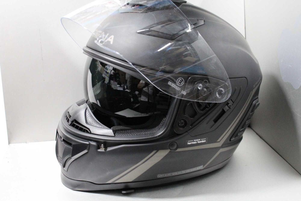 Шолом Чорний Sena Stryker SP87 Bluetooth L-58-59см Harman kardon