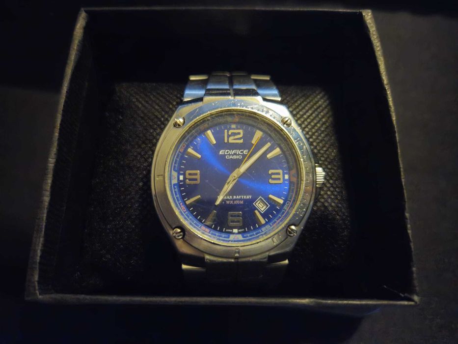 Casio Edifice EF-126D Azul | Relógio Homem | Caixa Original