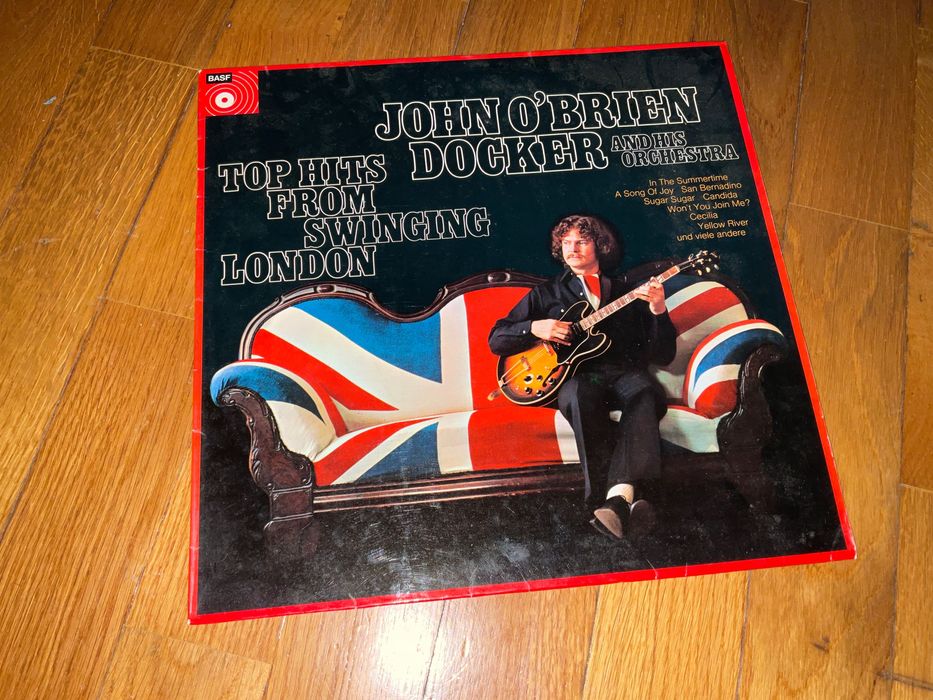 Lp John O’Brien Docker, top hits from swinging London