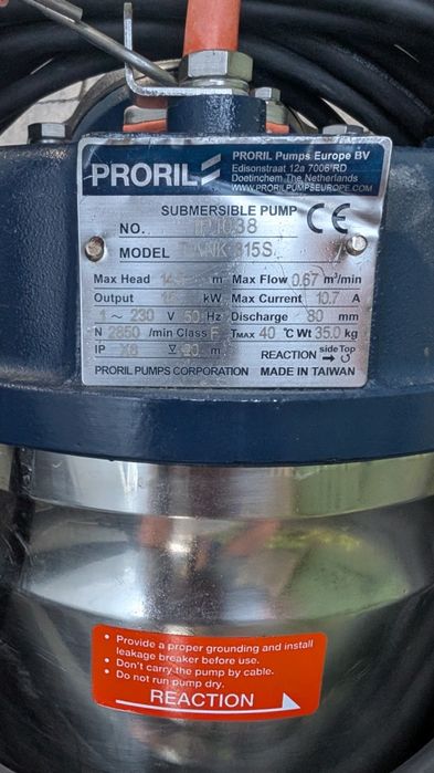 Pompa do wody zanurzeniowa 315s