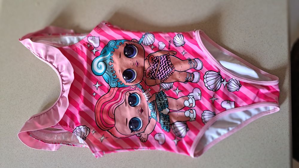 Fatos de banho menina 5 e 7 anos