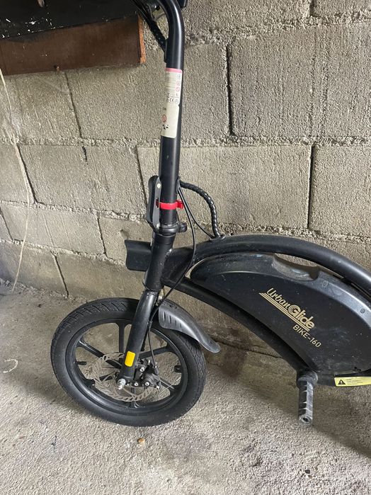 Bicicleta elétrica UrbanGlide 160 preta