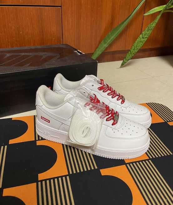 Buty Air force 1 Supreme biale rozmiar 39 Nowe