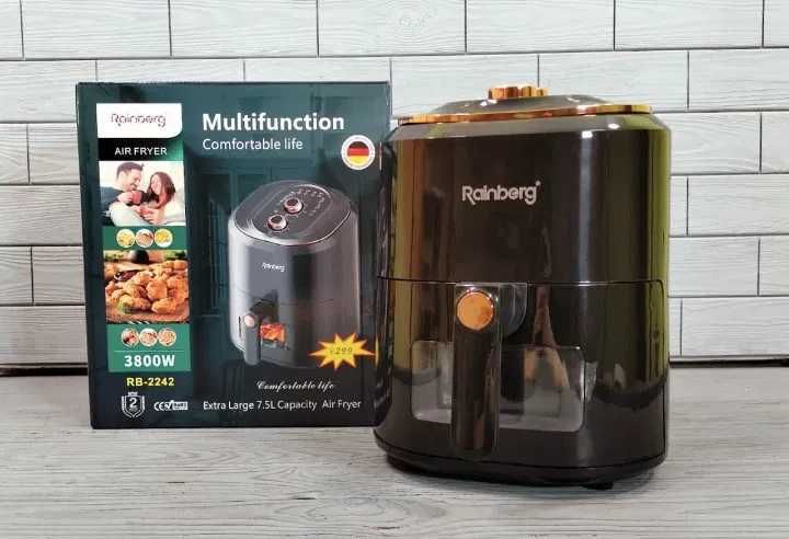 Аэрогриль мультипечь Rainberg RB-2242 аерогриль мультипіч 7,5 литров