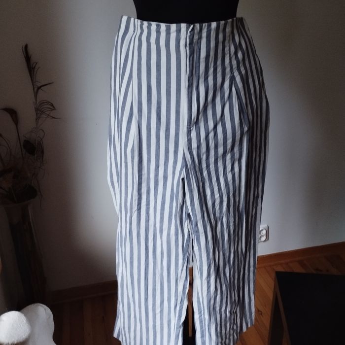 Spodnie Zara szerokie nogawki