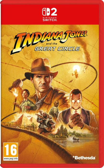 Indiana Jones switch 2. Nowa, FOLIA!