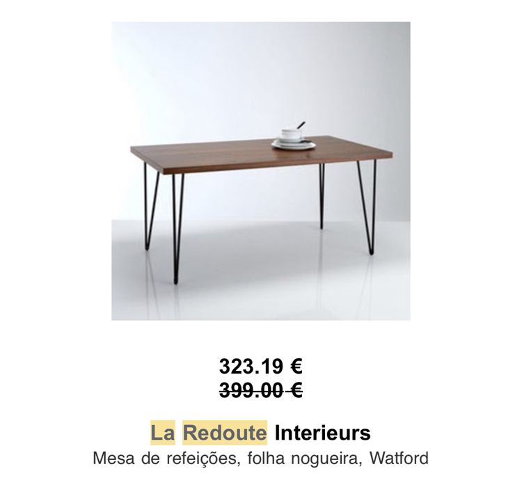 Vendo mesas e cadeiras refeição