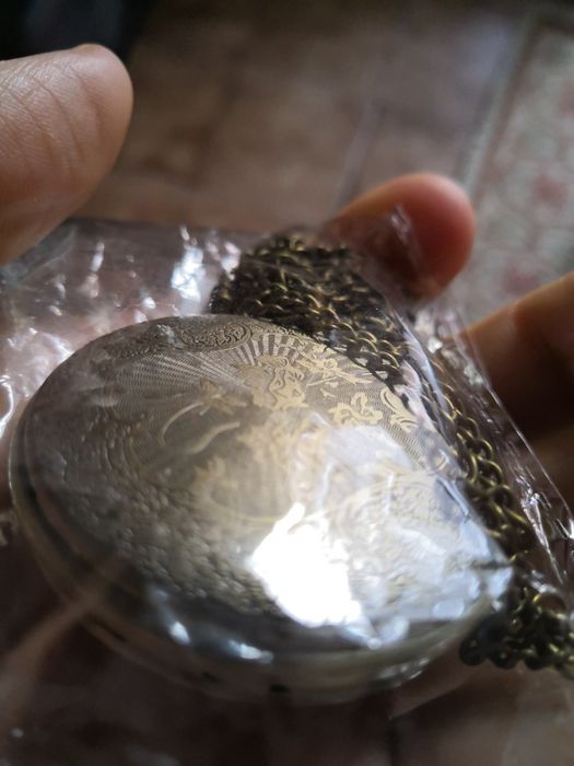 Relógio de Bolso da Quartz Vintage, Luxo Moderno/Antigo NOVO e Selado