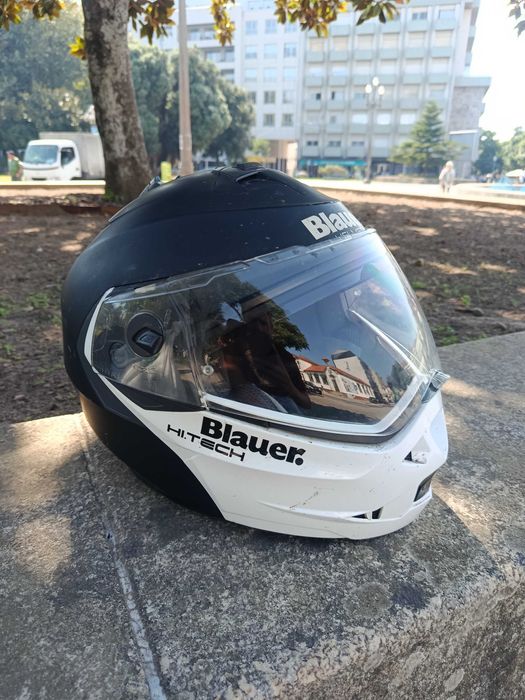 Capacete BLAUER Sky Matt Black / White