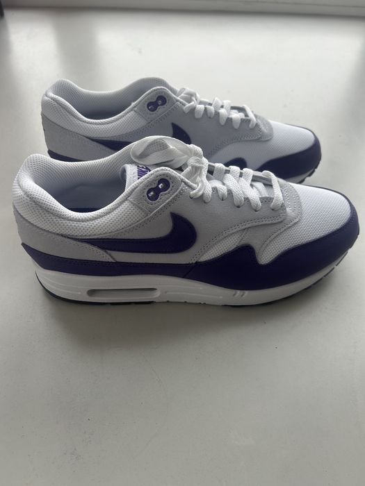Nike Air Max 1 sc white/field purple  blanc/violet terrain