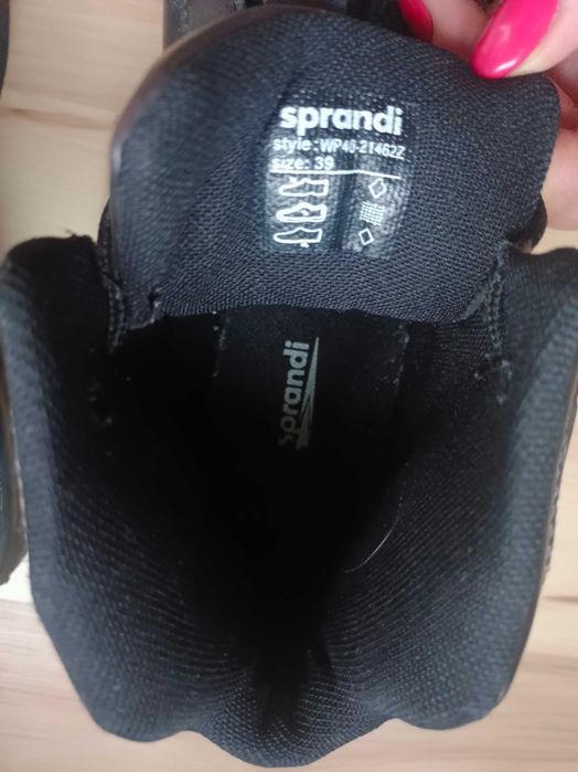 Sprandi - wysokie trampki  unisex 39 25cm kameleon
