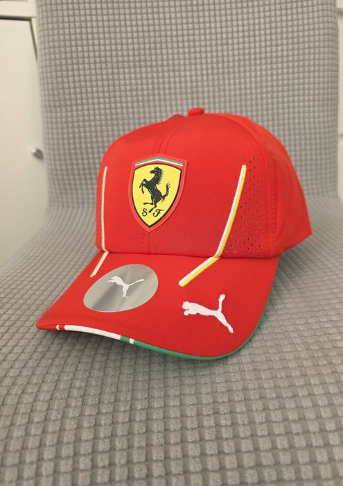 Czapka Scuderia Ferrari 2024, Puma, F1, Formula 1, Leclerc, Hamilton