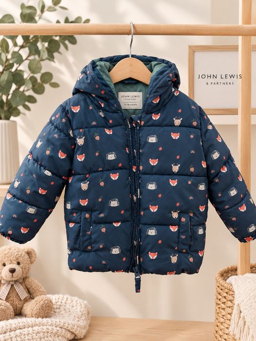 Курточка john lewis демісезона підійде як для хлопчика так і для дівчинки  18/24