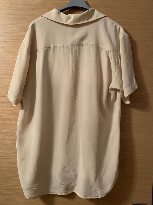 Jedwabna koszula vintage, M