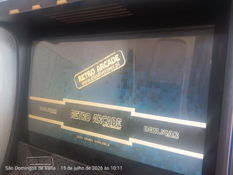 Retro Arcade maquina de jogos