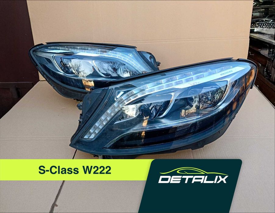 Mercedes Benz S-class W222 Фары передние Фара правая левая разборка