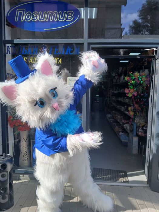 Новинка! Очаровательные Зайчики ростовые куклы для праздника в Днепре