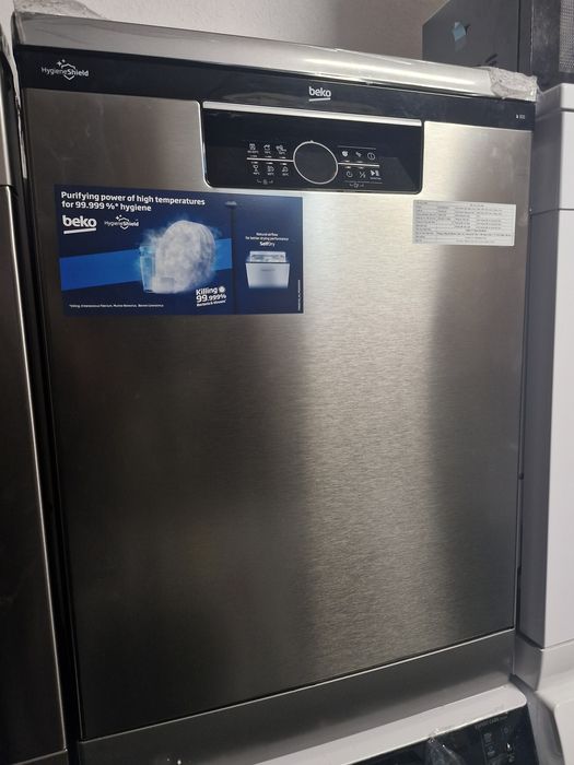 Máquina de lavar loica beko cinza