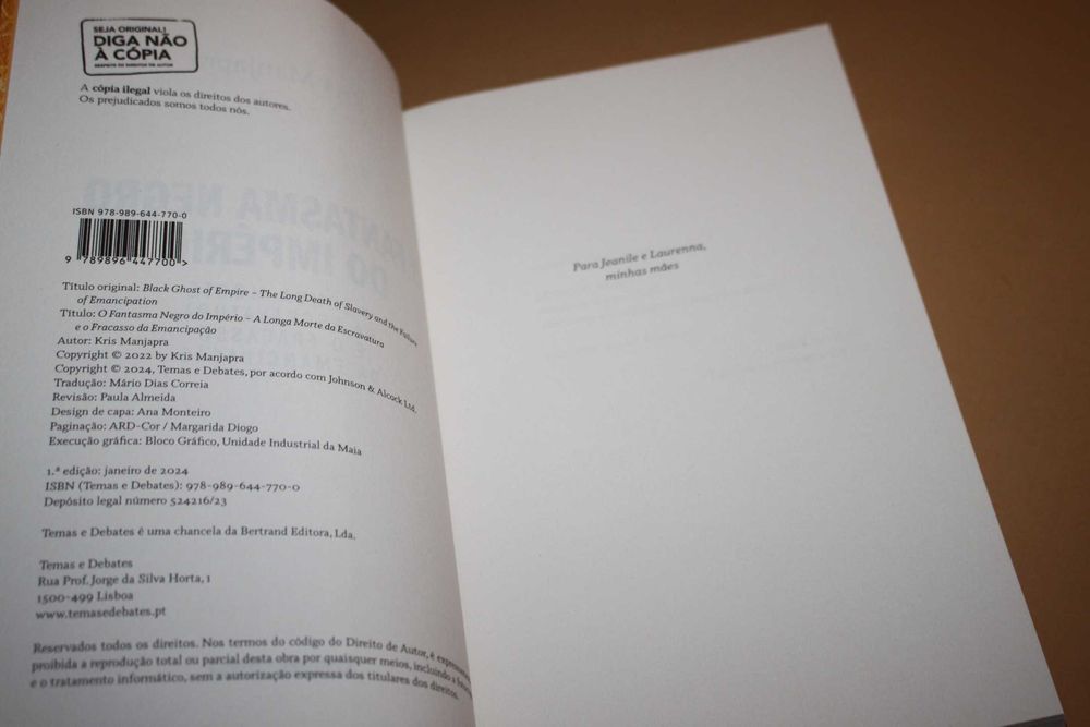 O Fantasma Negro do Império //Kris Manjapra