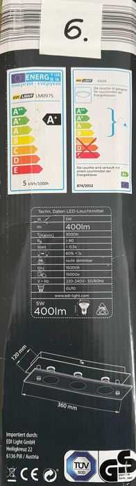 Lampa sufitowa nowa Casalux led