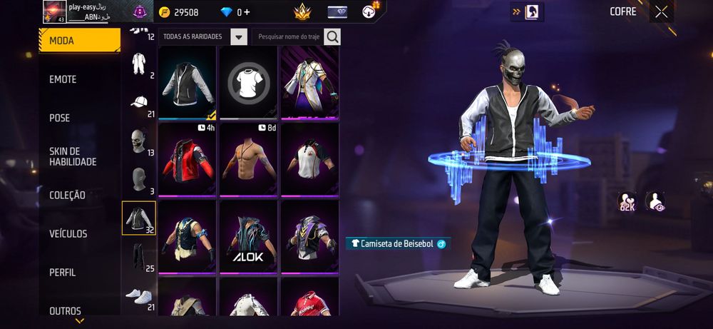 Conta de free fire