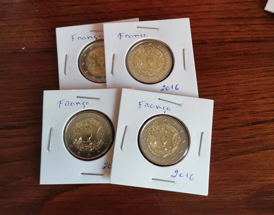 França 2016 - Moeda 2€ UNC - Campeonato da Europa