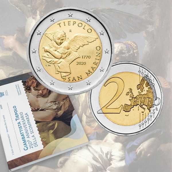 Moedas 2€ comemorativas San marino