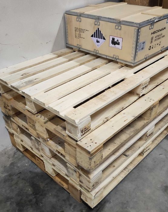 Palety 120x80 przemysłowe używane