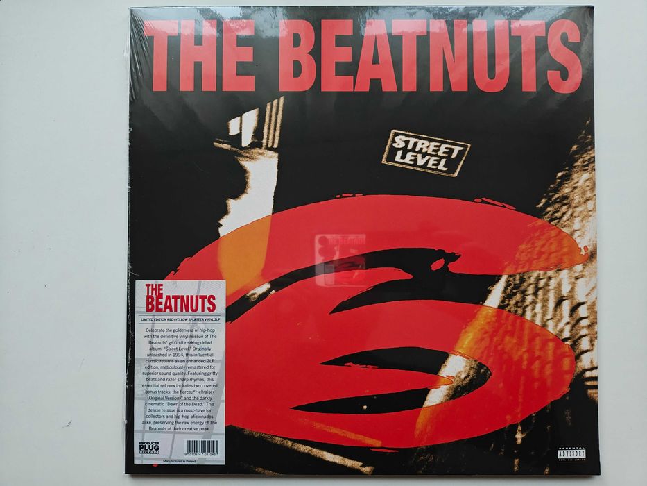 The Beatnuts - Street Level - 2LP - Deluxe Red & Yellow Splattter Edit