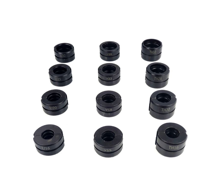 Zaciskarka hydrauliczna 12T do rur U, TH, V