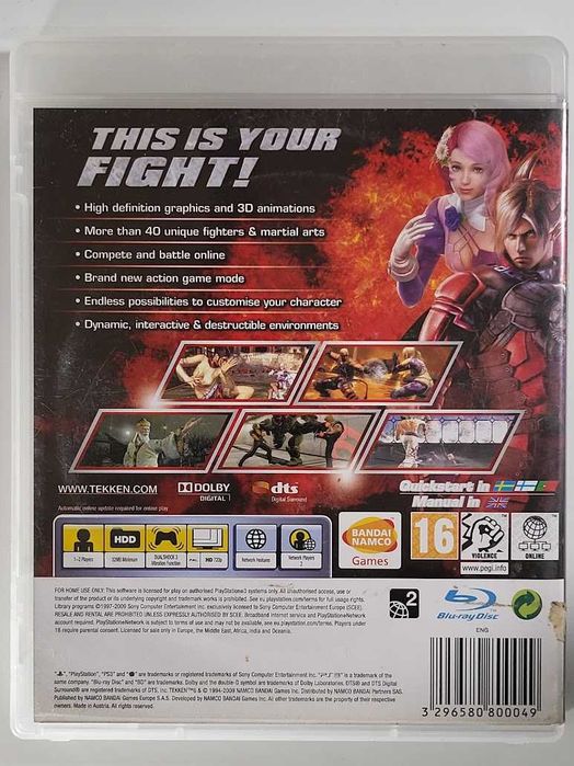 Tekken 6 / Gra PS4 / Skup gier / Gry używane / Perfect Blue / Warszawa
