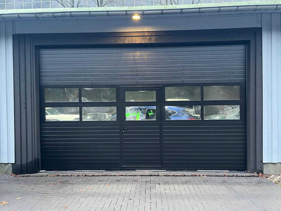 Brama garażowa segmentowa na wymiar 3500x3000, rozne wymiary i kolory