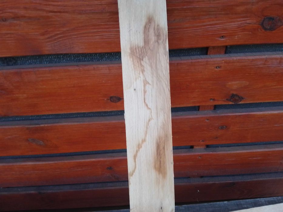 1200 mm  Lamela drewniana - ogrodowa - Dębowa