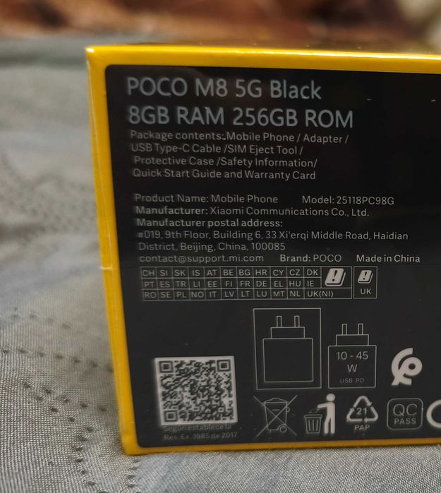 Смарт poco m8 5G 8/256