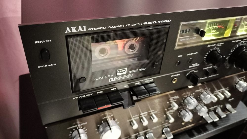 Magnetofon Deck Akai GXC-706D