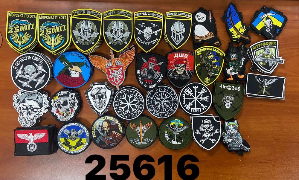 Шеврони будь якої тематики власного виробництва від 49 грн/ шт