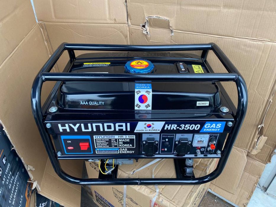 Генератор HYUNDAI 3.5 кВт NBL медь, Корея бесплатная доставка